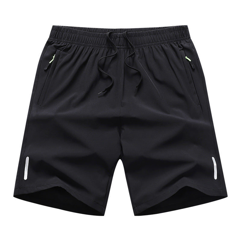 Men's Zip-Pocket Casual Sports Shorts