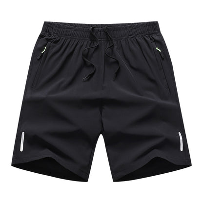 Men's Zip-Pocket Casual Sports Shorts
