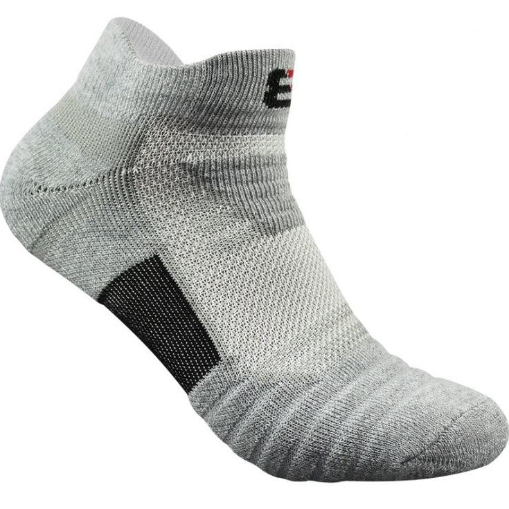 Unisex Cotton Socks Short & Mid Tube – Black White Grey Multi-Pack