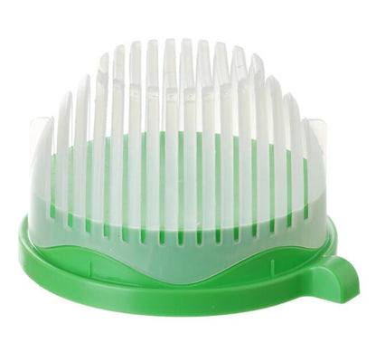 Salad Cutter Bowl — 2-in-1 Chopper, Drain Basket & Serving Bowl