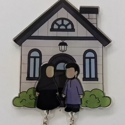 Cartoon Acrylic Fridge Magnet | Cute Home Decor | Small & Large | JP Collections