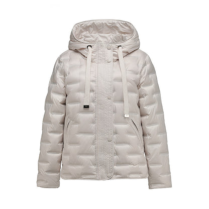 Women's Lightweight Duck Down Jacket - Thickened Puffer