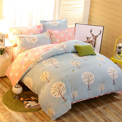 Reactive Print Twill Bedding Set | Single to Super King
