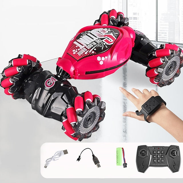 Gesture Sensing Twisting RC Stunt Car – Transforming Body 3 Colours