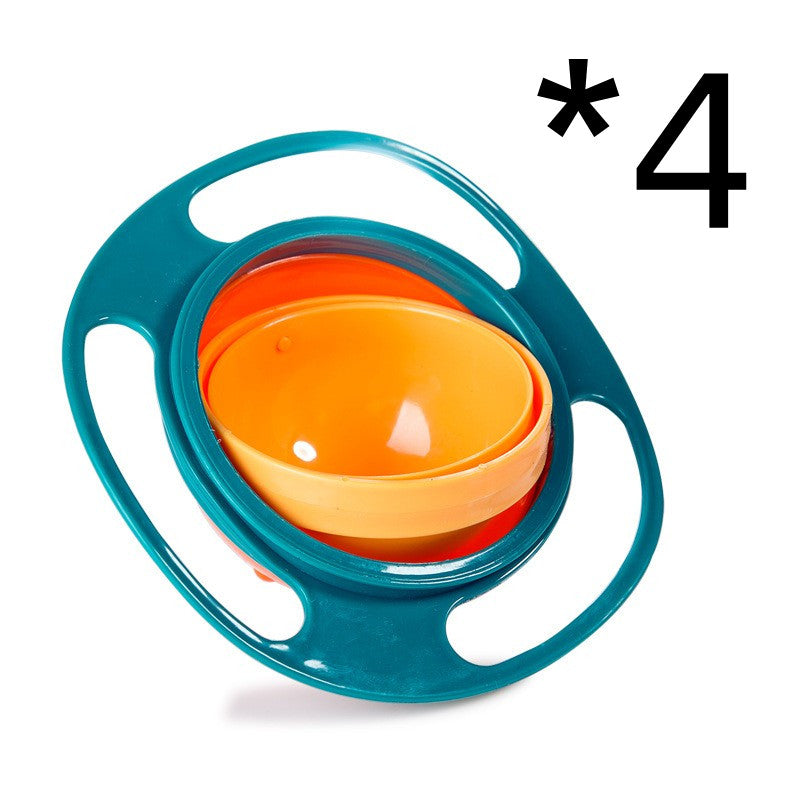 360° Rotating Spill-Proof Baby Bowl