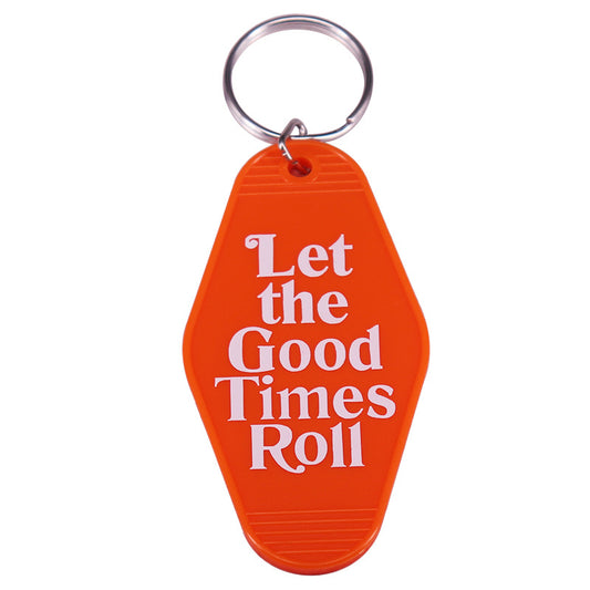 Let Happy Time Last Copper Key Ring | Unisex Sentiment Keychain | JP Collections