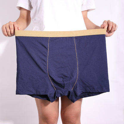 Men's Oversized Cotton Boxer Shorts – Breathable Baggy Trunks