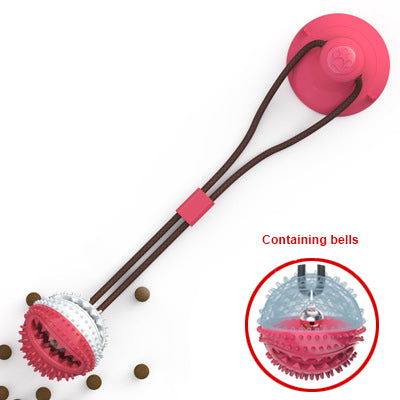 Suction Cup Tug & Chew Dog Toy Ball