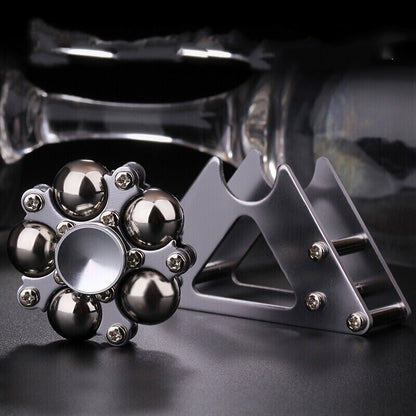 Ferris Wheel Metal Fingertip Gyro | Inception Spinner with Stand | 3 Colours