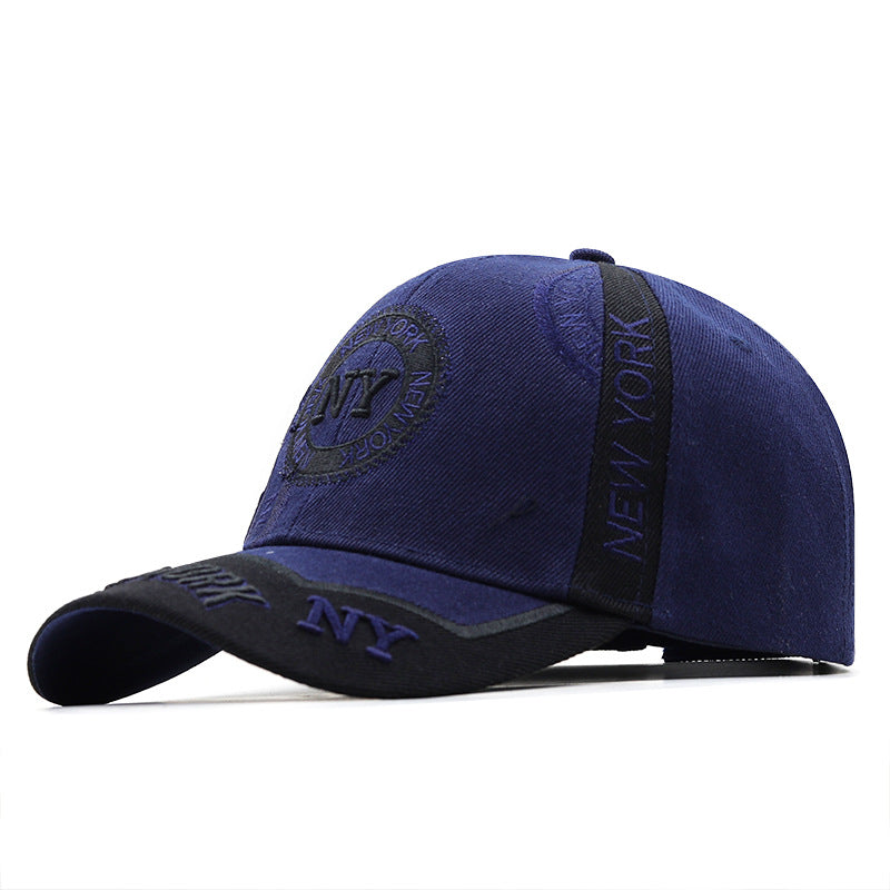 Unisex Embroidered Baseball Cap - Curved Brim Adjustable