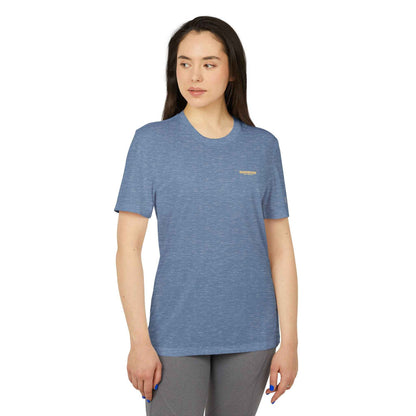 Adidas Sport T-Shirt – Minimal Logo Athletic Tee with UPF 50+