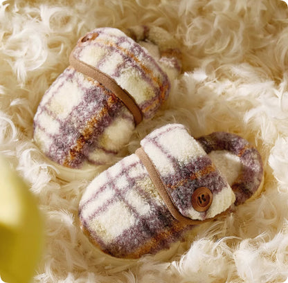 Children's Warm Indoor Cotton Slippers