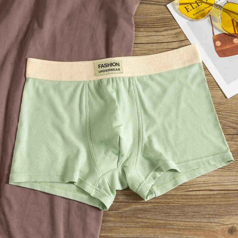 Men's Modal Boxer Briefs – Soft Mid-Waist Underwear Single 3-Pack 6-Pack