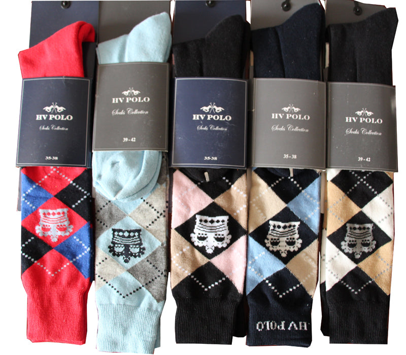 Equestrian Polo Knee-High Socks – 95% Combed Cotton Unisex