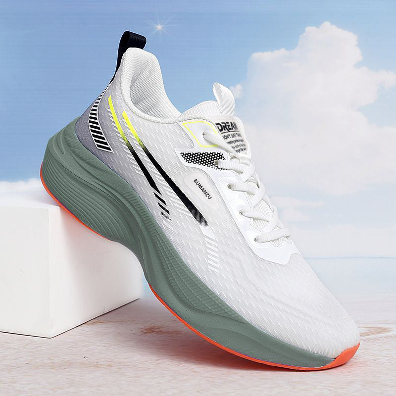 Men's Mesh Lace-Up Thick-Sole Trainers | EU 39-44