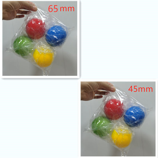 Sticky Wall Ball Stress Relief Toy - Glow Squish Ball for Kids and Adults