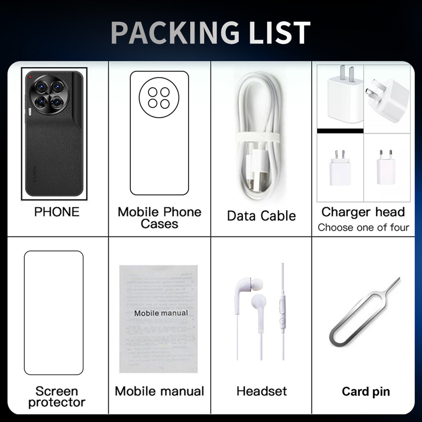 30 Pro Unlocked Smartphone | Android 14, 6.5" HD, 6800mAh, 5G Dual SIM