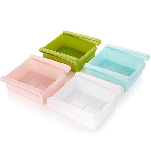 Hanging Fridge Drawer Storage Rack Organiser