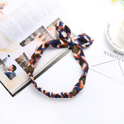 Bow & Bunny Ears Fabric Headband – 59 Styles