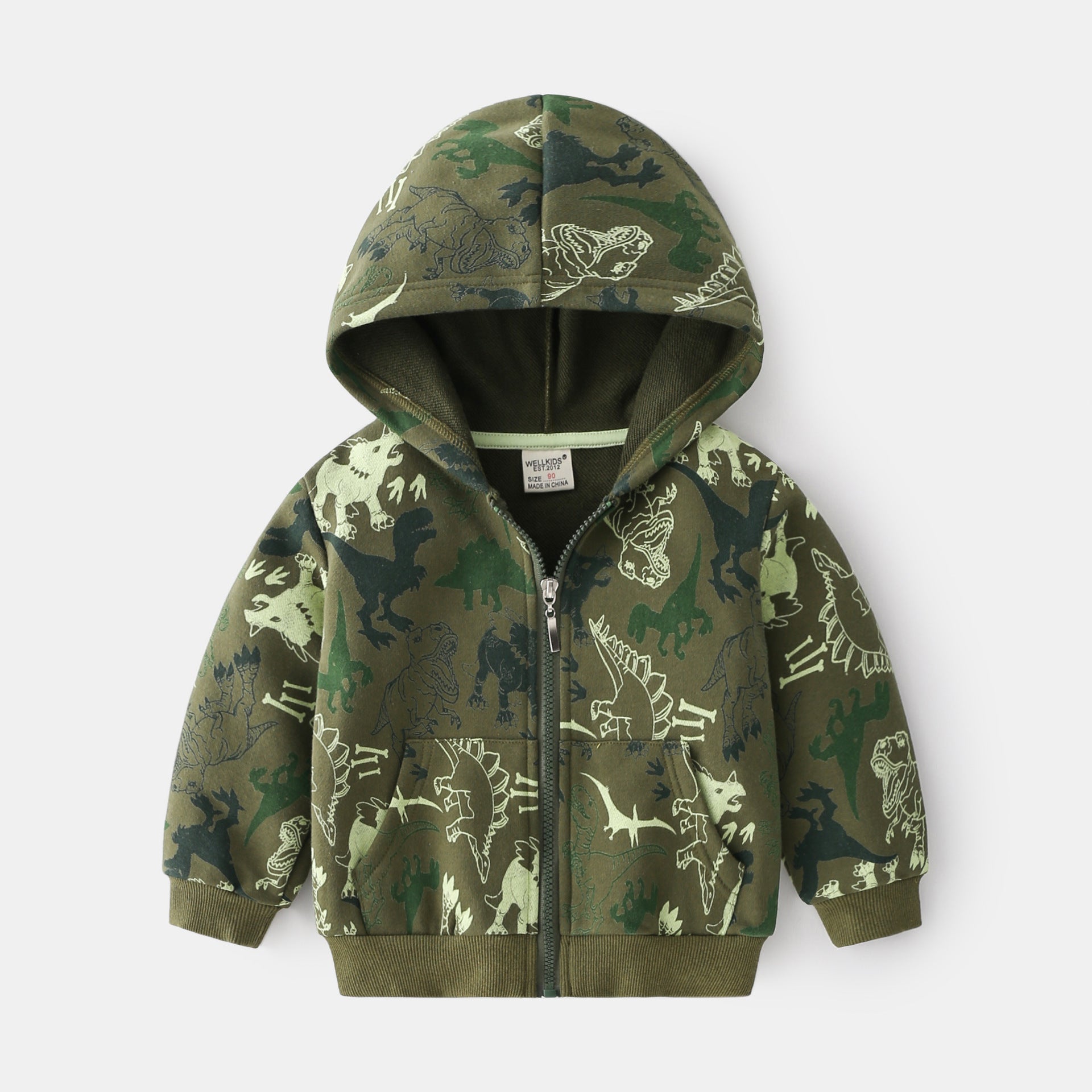 Children's Camouflage Cotton Casual Jacket | Kids Camo Top 90-130cm