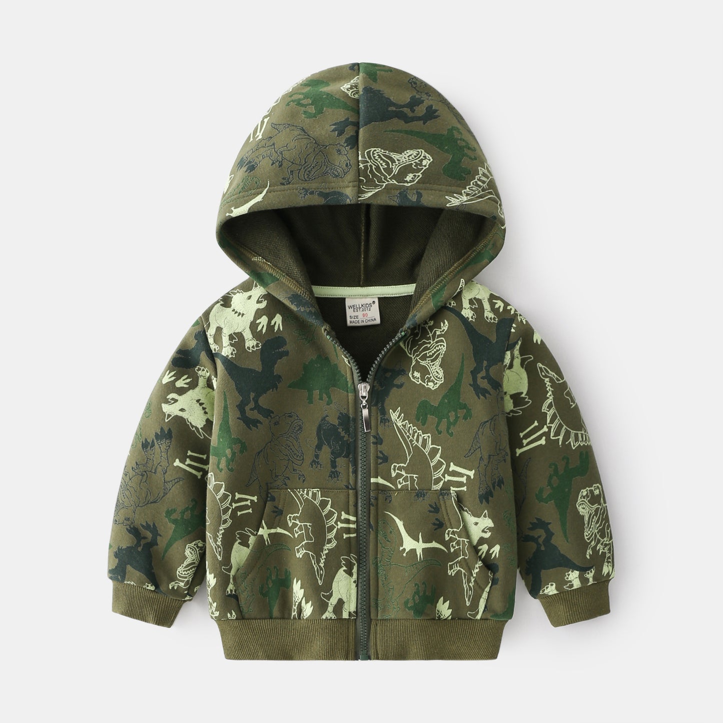 Children's Camouflage Cotton Casual Jacket | Kids Camo Top 90-130cm