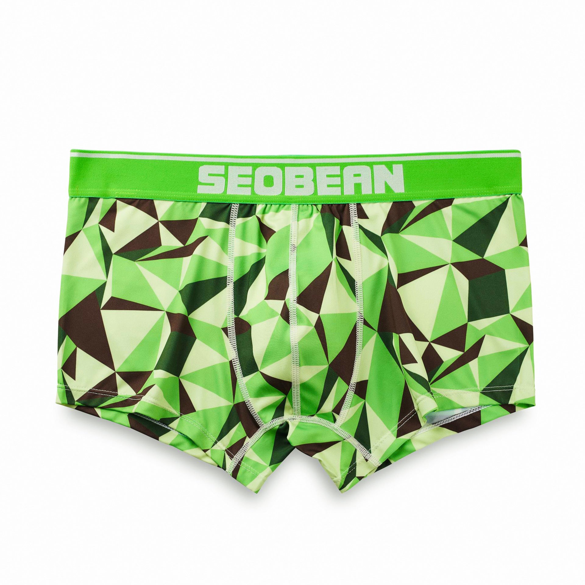 Men's Geometric Print Breathable Boxer Shorts