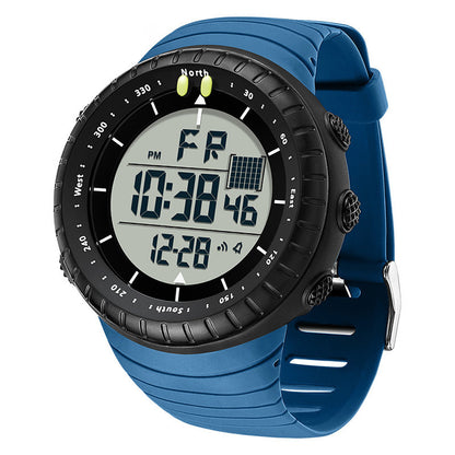 Large Dial Luminous Waterproof Watch for Men - Casual & Sports Style