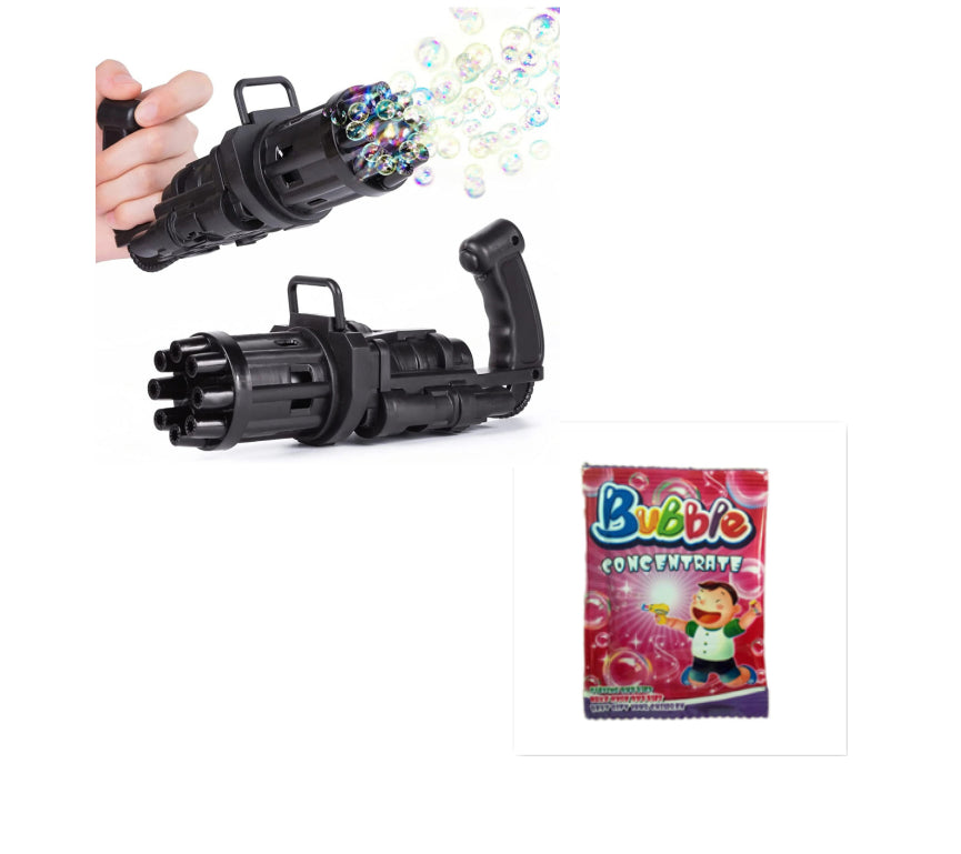 Electric Bubble Blower Gun Toy for Kids