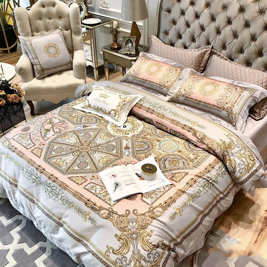 Digital Print Pure Cotton Bedding Set 6 Piece | 11 Designs