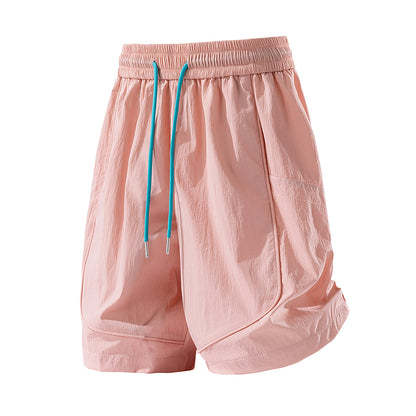 Men's Ice Silk Cooling Sports Shorts | Stretch Cropped S-3XL