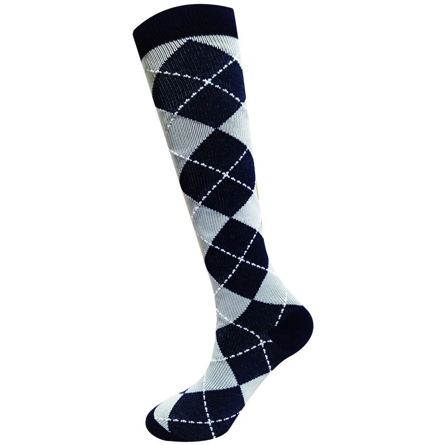 Men's Nylon Jacquard Compression Socks – Sports & Leg Support