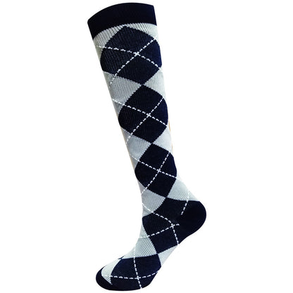 Men's Nylon Jacquard Compression Socks – Sports & Leg Support