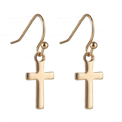 Geometric Charm Stud Earrings | Copper Motif Earrings in 9 Designs