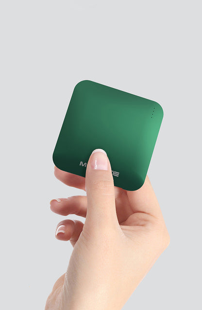 Ultra-Slim Square Alloy Power Bank – 8000mAh & 16000mAh Red, Black & Green