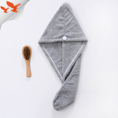 Coral Fleece Hair Drying Cap | Quick-Dry & Soft | Pack of 1, 2, 3 or 4