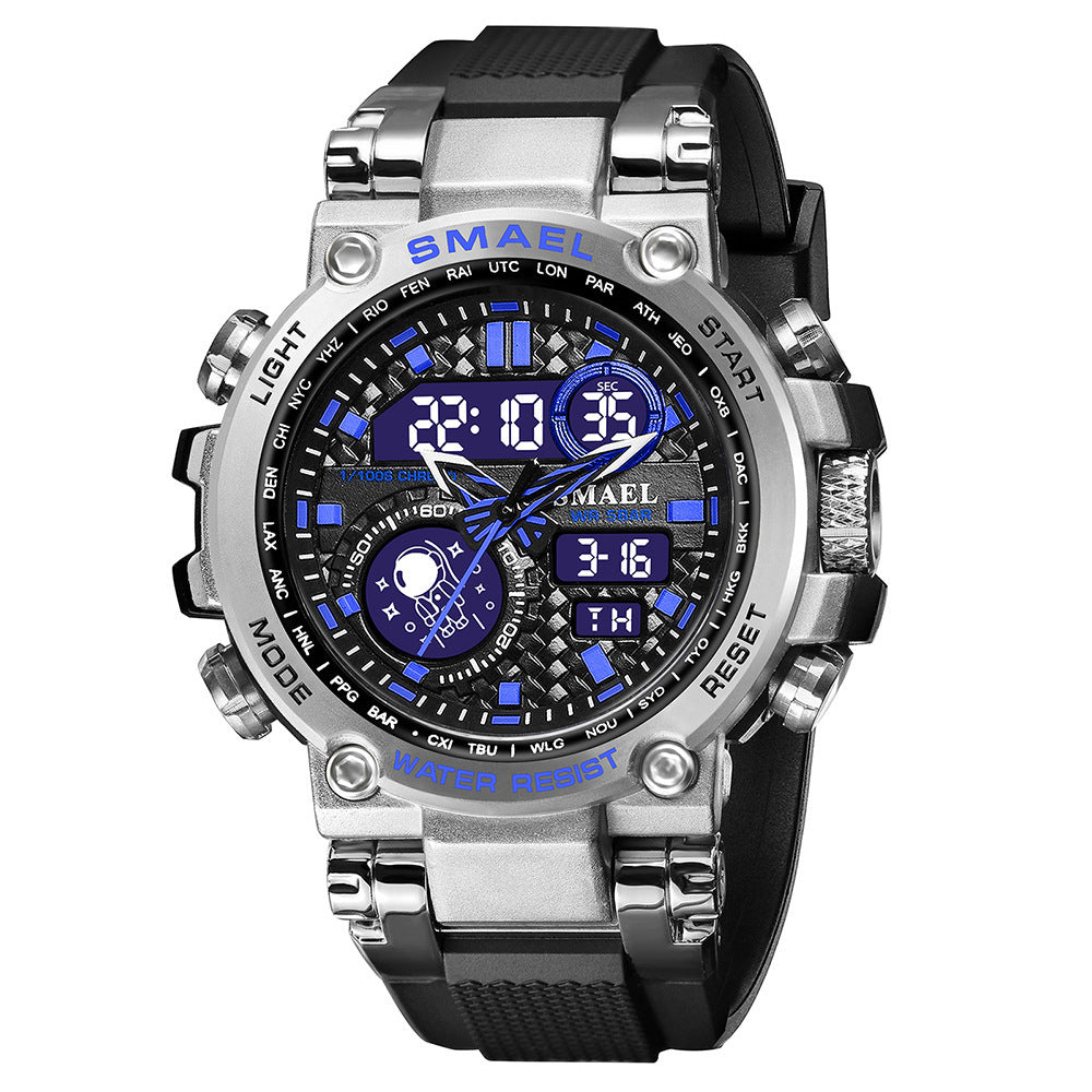 Men's Tactical Sport Digital Watch - Large Dial & Multi-Function