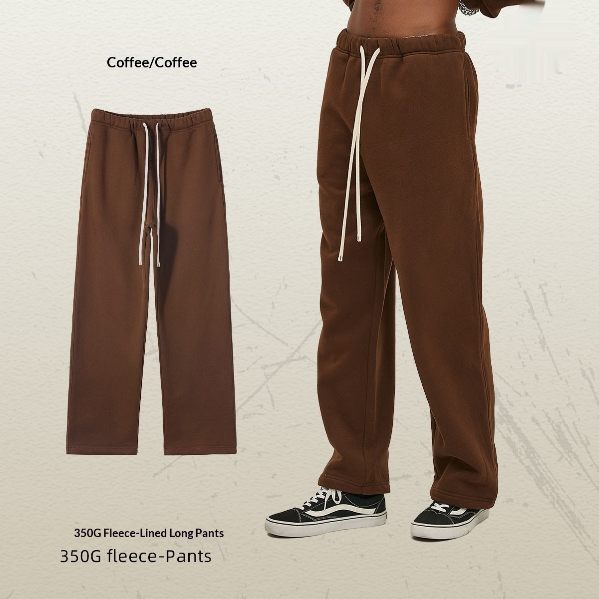 Men's Loose-Fit Fleece-Lined Sweatpants | 20 Colours | S-2XL