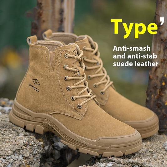 Men's Steel Toe Cap Safety Boots | Anti-Smash & Anti-Puncture