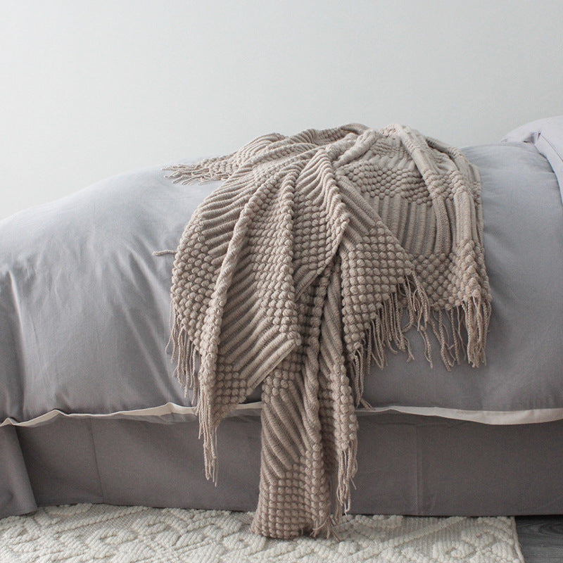 Soft Fleece Throw Blanket | 127x170cm Sofa & Bed Blanket
