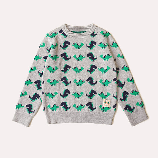 Kids Cotton Knit Pullover Sweater | Boys & Girls Jumper