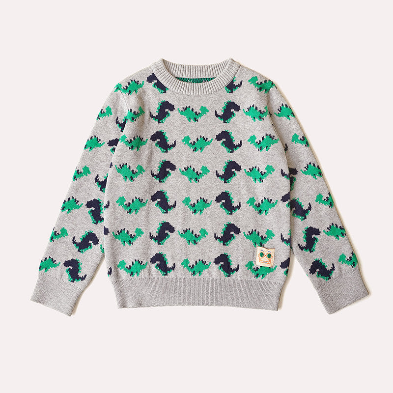 Kids Cotton Knit Pullover Sweater | Boys & Girls Jumper