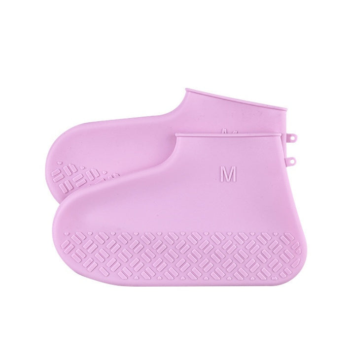 Silicone Waterproof Shoe Covers – Heeled Overshoes, Unisex