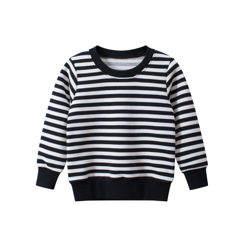 Children's Cotton Blend Pullover Sweatshirt | Boys & Girls Casual Top