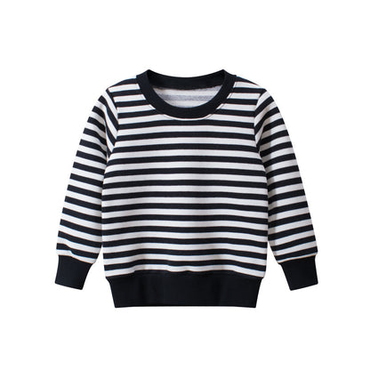 Children's Cotton Blend Pullover Sweatshirt | Boys & Girls Casual Top