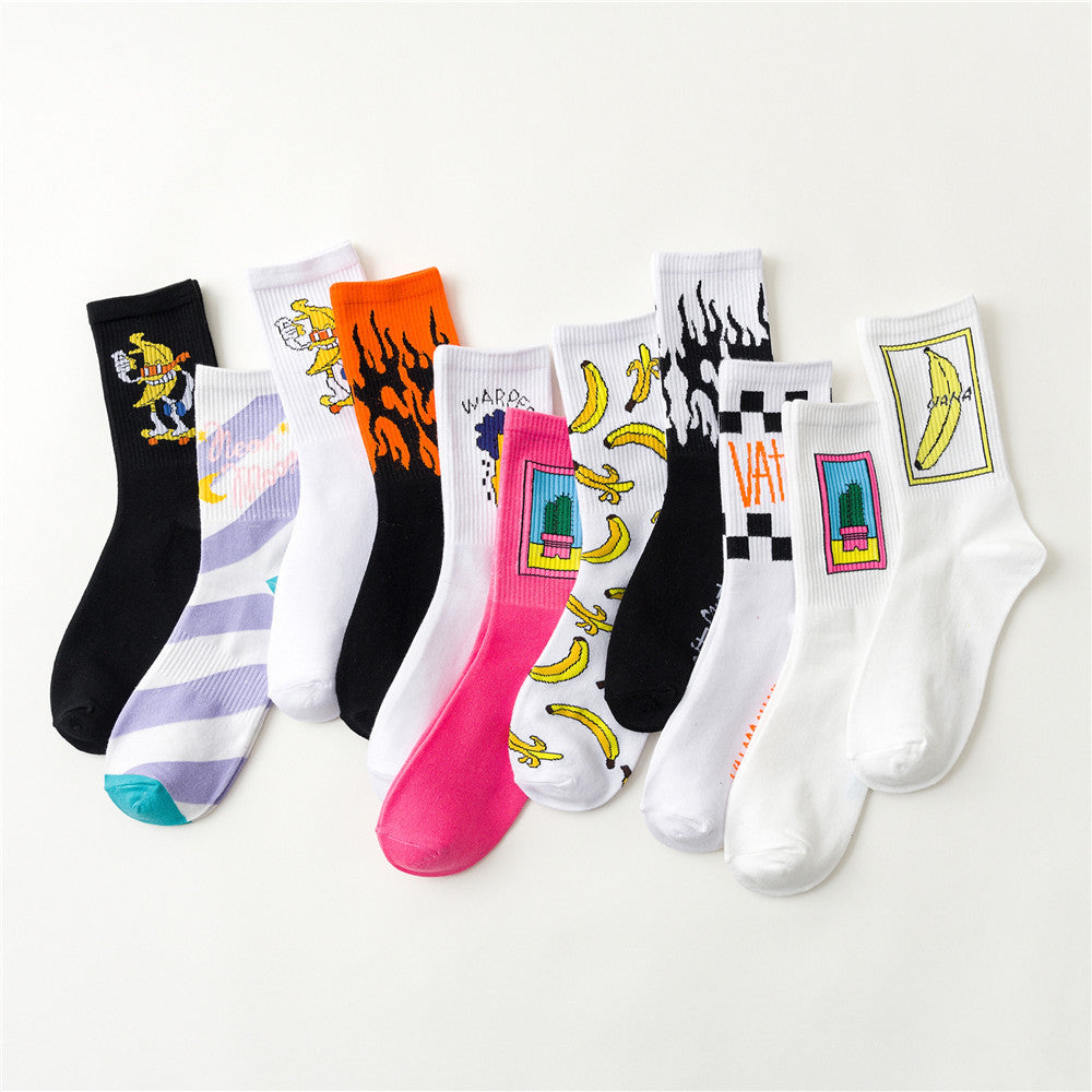 Men’s Cotton Mid-Tube Sports Socks – Odour-Resistant
