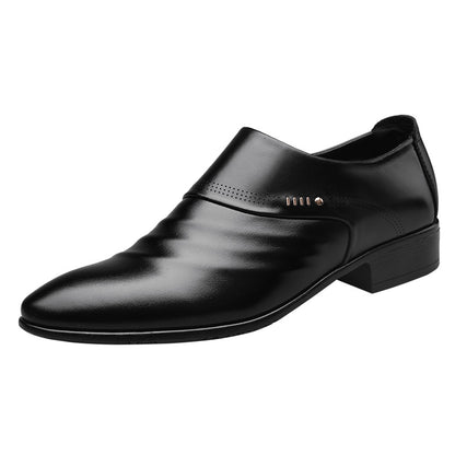 Men's Pointed Toe Casual Shoes | Glossy & Mesh | EU 38-48