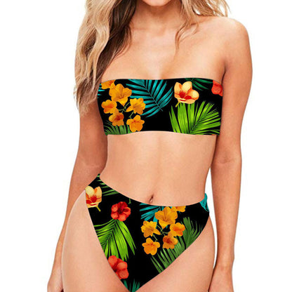 Women's Two-Piece Bra Bikini Set | Multi-Colour Swimwear XS–2XL
