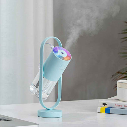 USB Air Humidifier with Projection Night Light – Portable Ultrasonic Mist Maker