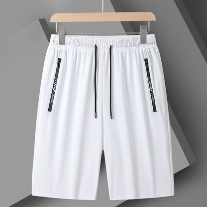 Men's Ice Silk Sports Shorts | Lightweight Gym Shorts M-6XL