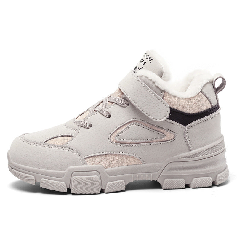 Kids Velcro Leather Shoes | Sizes 28-39